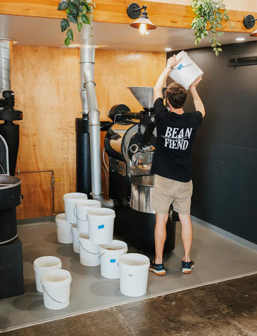 Specialty coffee, roasted a few metres from where you're drinking it...