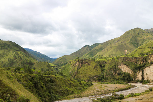 The beautiful scenery of Cauca, Colombia
